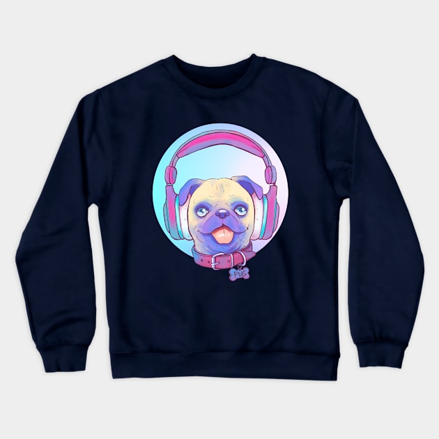 I'm a pug Crewneck Sweatshirt by Usty
